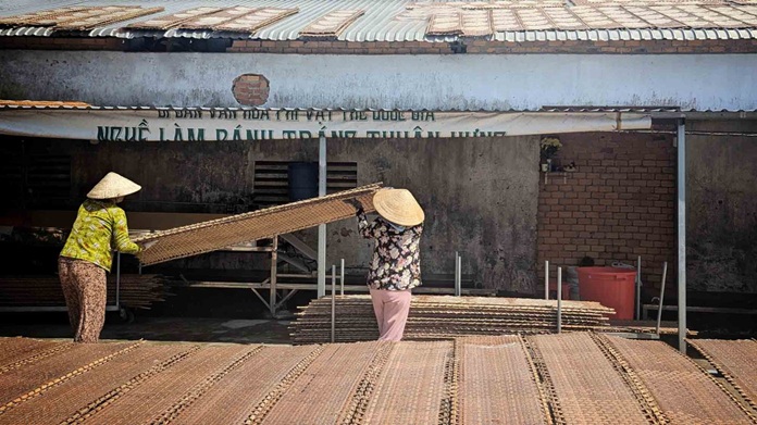 Làng nghề bánh tráng Thuận Hưng, Cần Thơ